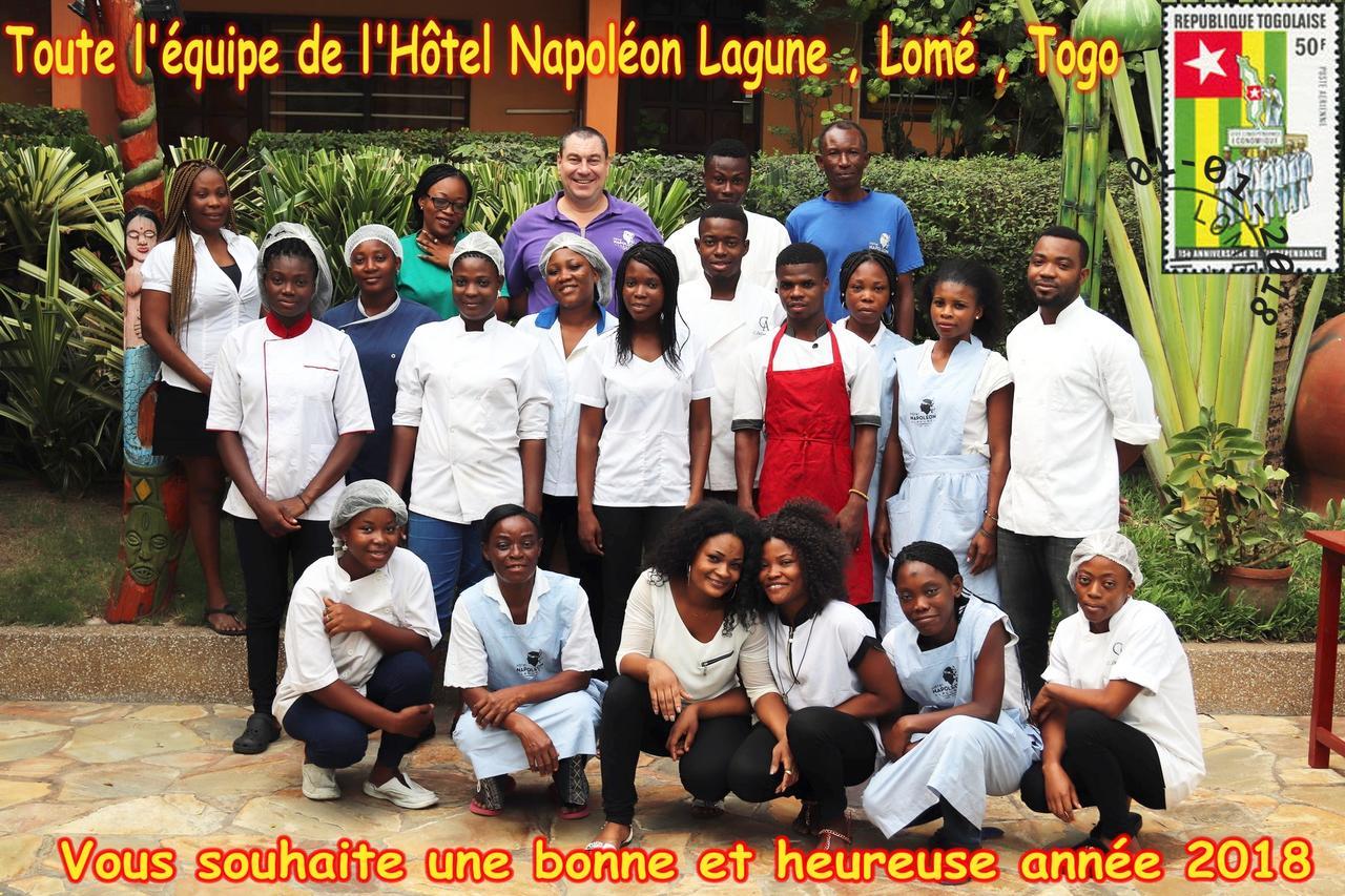 Hotel Napoleon Lagune Lomé Kültér fotó